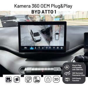 Kamera 360 BYD ATTO 1 Plug And Play 3D Panoramic