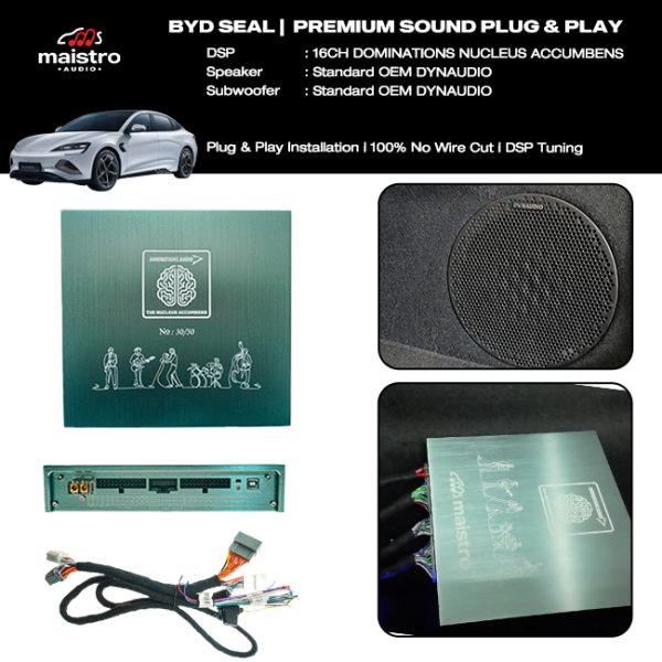 Paket Audio BYD SEAL Premium Sound Plug and Play