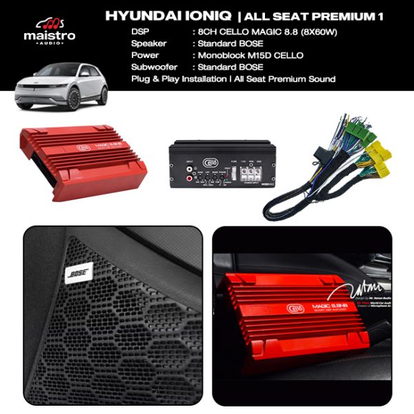 Paket Audio Hyundai IONIQ5 ALL SEAT PREMIUM SOUND Level 1