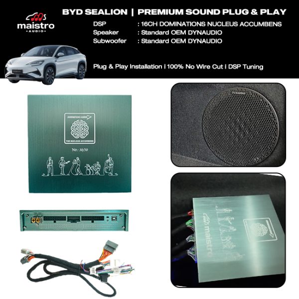 Paket Audio BYD SEALION 7 Premium Sound Plug and Play