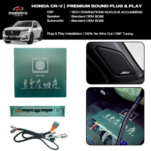 Paket Audio Honda CR-V Hybrid BOSE Premium Sound Plug and Play