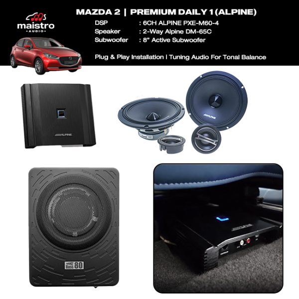 Paket Audio Mazda 2 SkyActiv Premium Daily 1