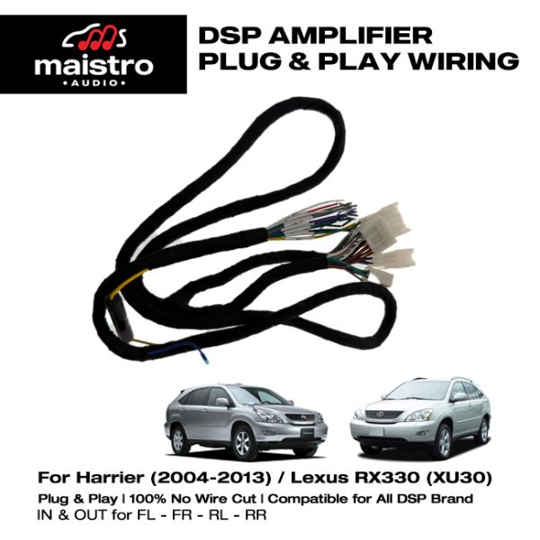 Socket Kabel PNP Processor DSP Amplifier Toyota Harrier 2004-2013 - Image 2