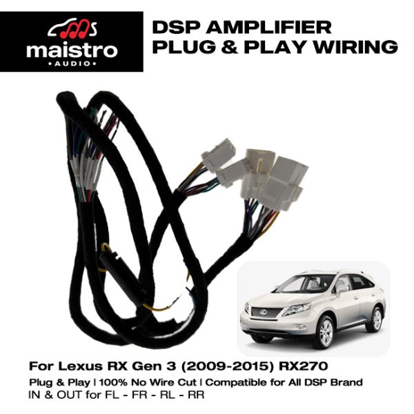 Socket Kabel PNP Processor DSP Amplifier Lexus RX270