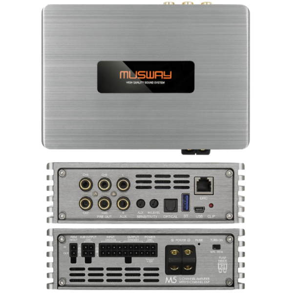 MUSWAY M5 DSP Amplifier - Image 5