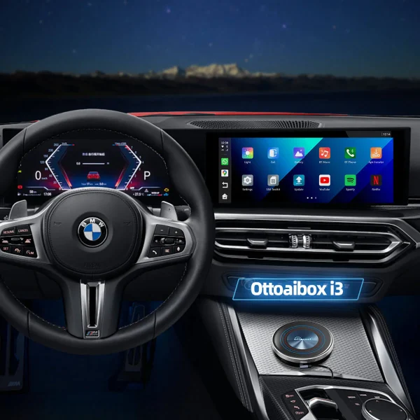 Ottocast Aibox i3 Wireless AI Box Android Interface CarPlay - Image 3