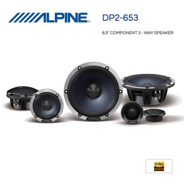 Speaker 3 Way ALPINE DP2-653