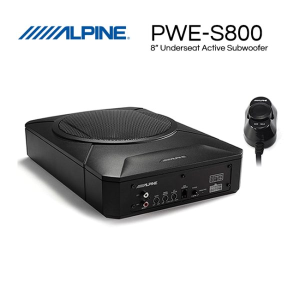 Subwoofer Active Kolong 8" inch ALPINE PWE-S800