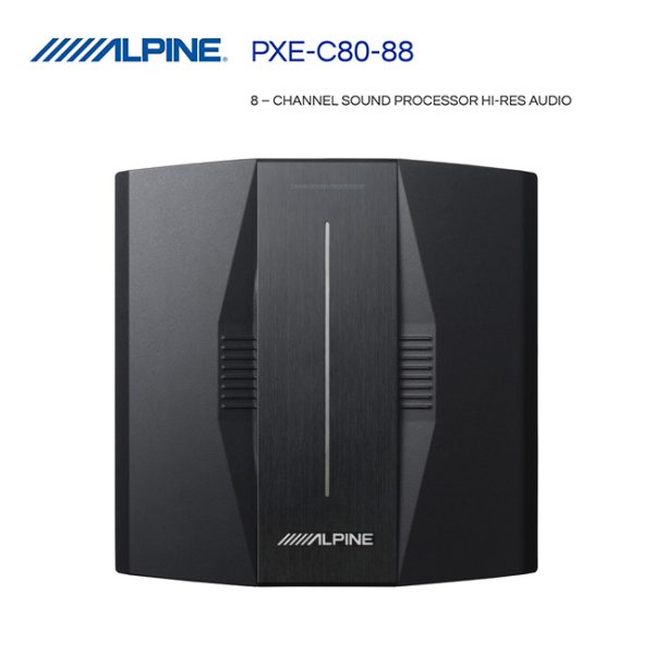 ALPINE PXE-C80-88 DSP Amplifier 8CH Hi-Res Audio Processor Japan