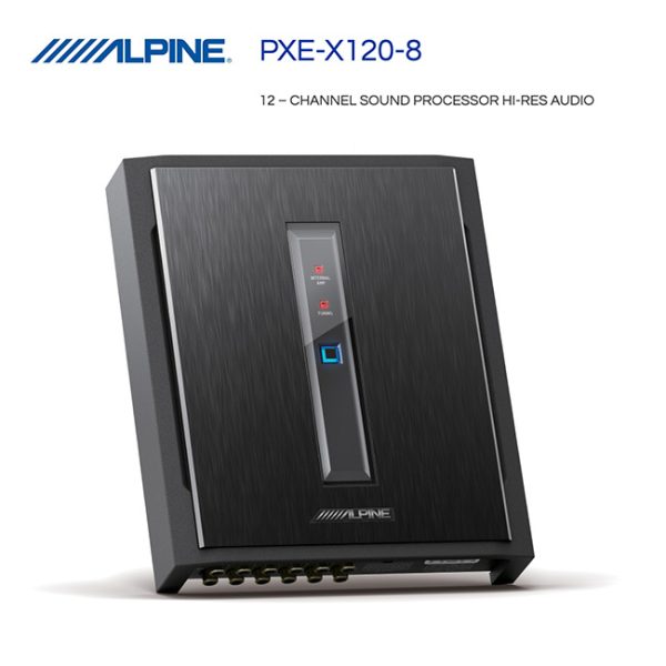 ALPINE PXE-X120-8 DSP Amplifier 12 CH Hi-Res Audio Processor Japan