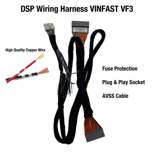 Socket Kabel PNP Processor DSP Amplifier Vinfast VF3
