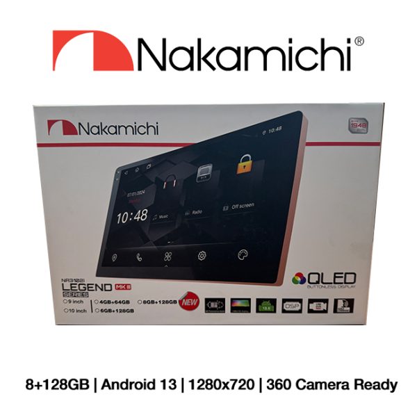 Head Unit Android Nakamichi 10 inch Legend MK-III 8/128GB