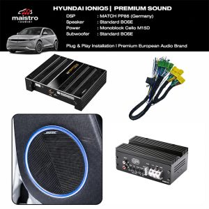 Paket Audio Hyundai IONIQ5 Premium Sound (MATCH by Audiotec Fischer Germany)
