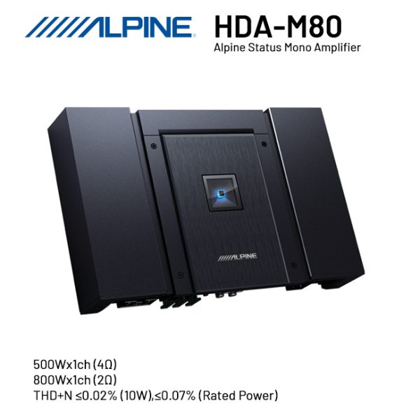 Power Monoblock Alpine Status HDA-M80