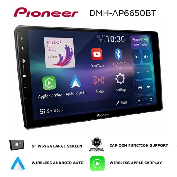 Head Unit Android PIONEER DMH-AP6650BT 9 inch