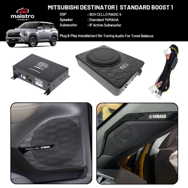 Paket Audio MITSUBISHI DESTINATOR Standard Boost 1