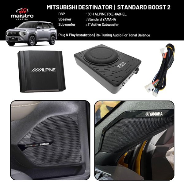 Paket Audio MITSUBISHI DESTINATOR Standard Boost 2