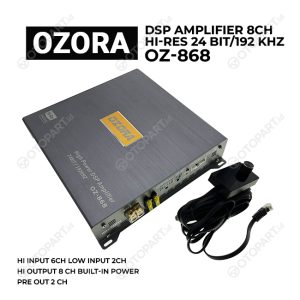 DSP Power Amplifier 8CH Processor 8CH OZORA OZ-868