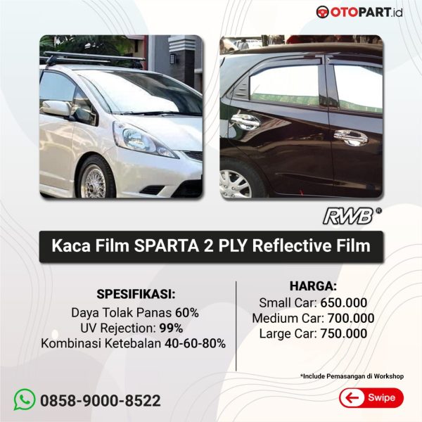 Kaca Film Mobil Sparta RWB