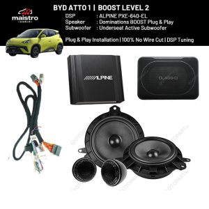 Paket Audio BYD ATTO 1 DAILY BOOST 2