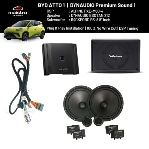 Paket Audio BYD ATTO 1 DYNAUDIO Premium Sound