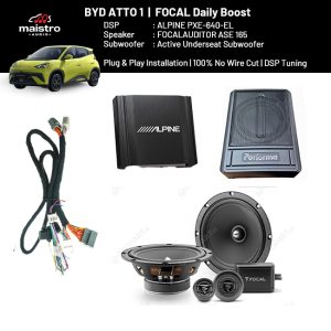 Paket Audio BYD ATTO 1 FOCAL DAILY BOOST