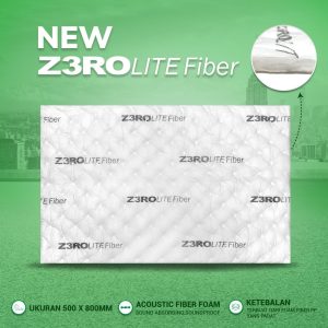 Peredam Mobil Z3RO Lite Fiber Foam Acoustic Putih