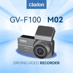 Clarion Dashcam GV-F100 MO2 3.39 inch Front 2K + Rear 1080P Dual Recording