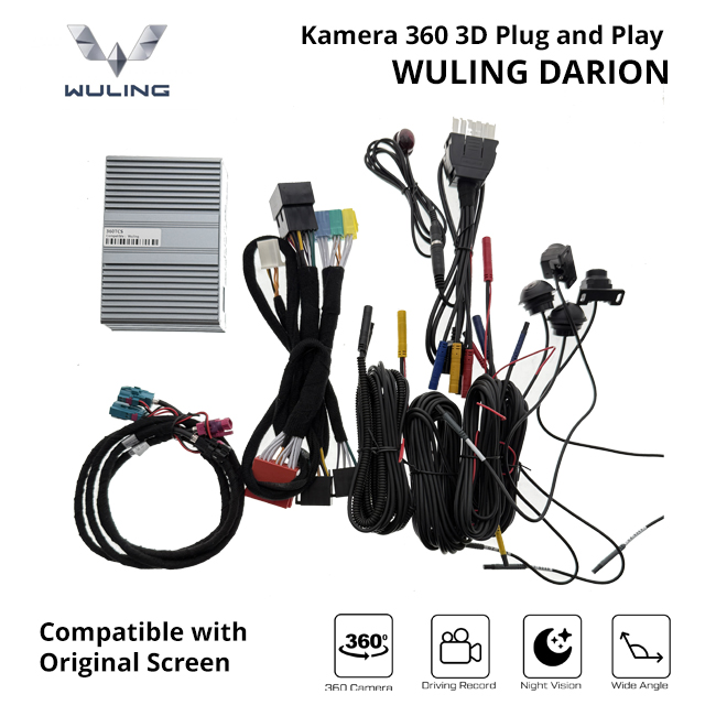 Kamera 360 3D Wuling Darion Plug And Play - Gambar 2