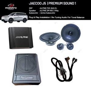 Paket Audio JAECOO J5 Premium Sound 1