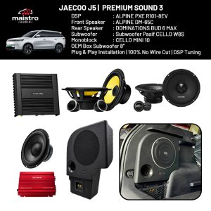 Paket Audio JAECOO J5 Premium Sound 3