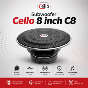 Subwoofer 8” inch CELLO C8