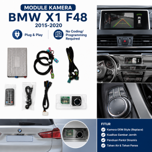 Module Kamera Mundur BMW X1 F48 2015-2020 Plug & Play OEM | No Coding Required