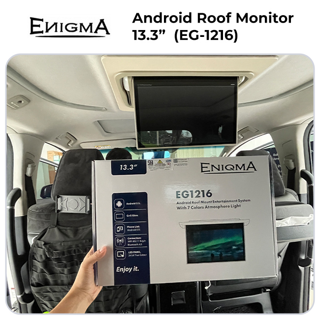 Roof Monitor Plafon Android 13.3" inch ENIGMA EG-1216 - Gambar 3