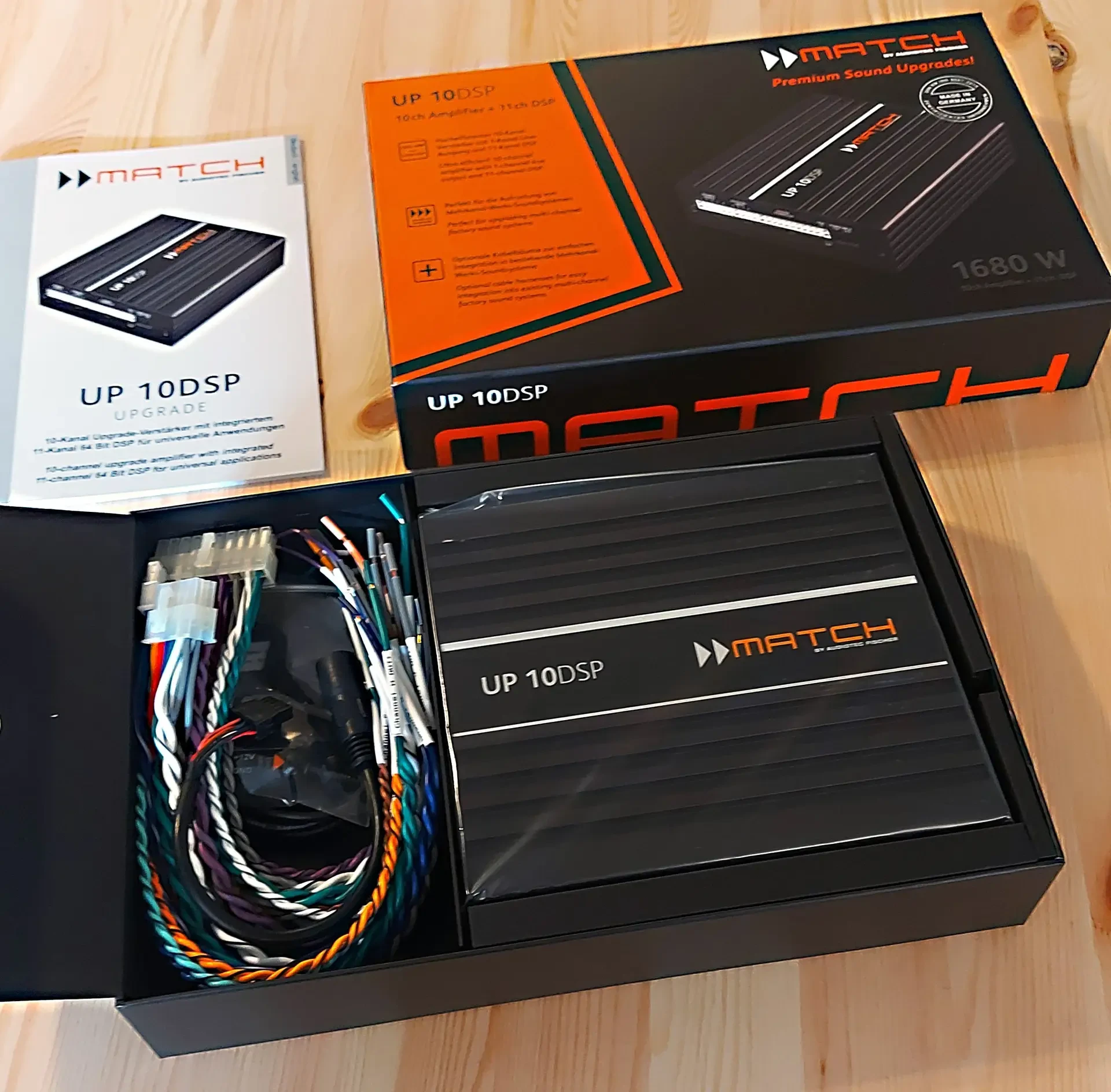 MATCH UP 10 DSP Amplifier Hi-Res 64 Bit Made in Germany - Gambar 2