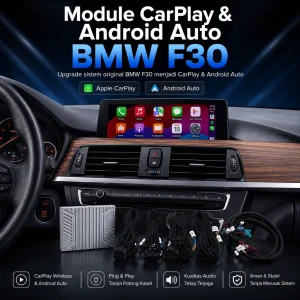 Module CarPlay Android Auto BMW F30 Plug and Play