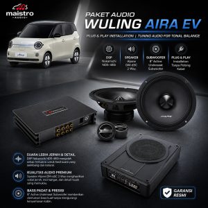 Paket Audio WULING AIRA EV Plug And Play