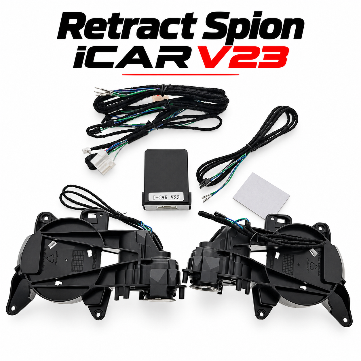 Retract Spion Otomatis iCAR V23 | Auto Folding Mirror Plug & Play - Gambar 2