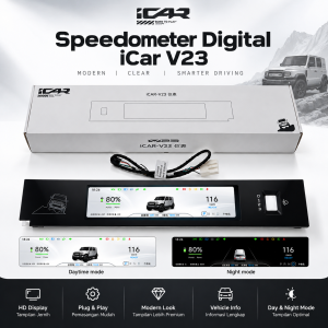Speedometer Digital iCAR V23 | Digital Instrument Cluster LCD Display Plug & Play